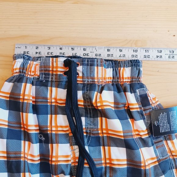 NEW! Ripzone Boy's M Swim Trunks Orange /Grey Combo (3752) - Picture 10 of 11